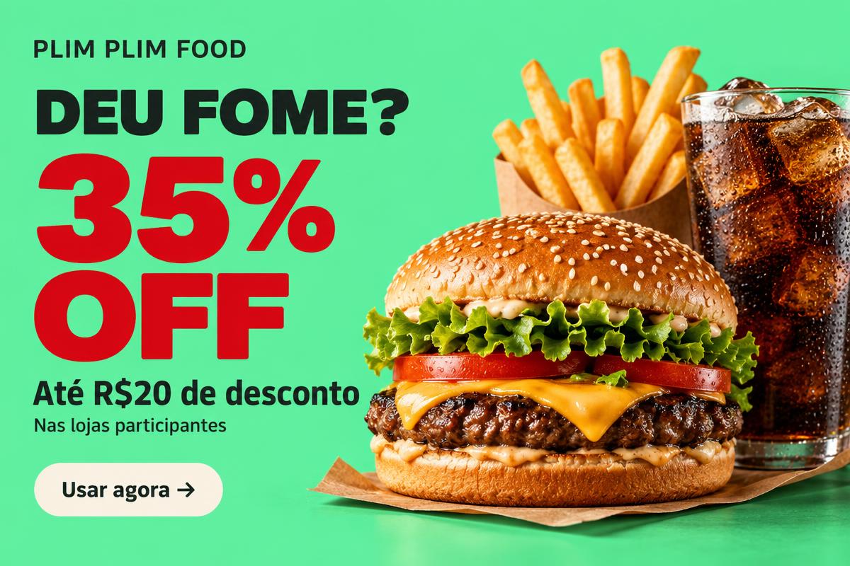 35%OFF: Até R$20. 35% OFF. Usar agora.